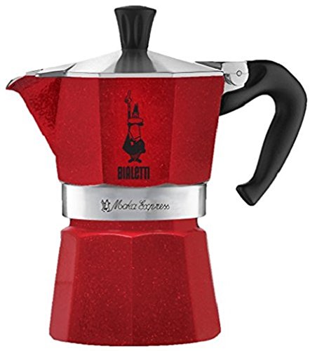 Bialetti 5293 Moka Emotion Espresso Maker, Red