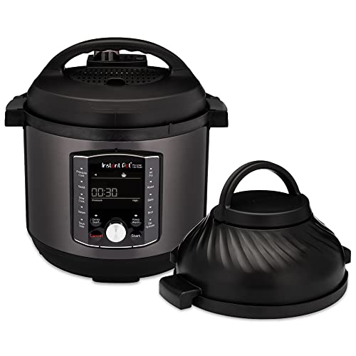 Instant Pot Pro Crisp 11-in-1 Air Fryer and Electric Pressure Cooker Combo with Multicooker Lids that Air Fries, Steams, Slow Cooks, Sautés, Dehydrates, & More, Free App With Over 800 Recipes, 8 Quart