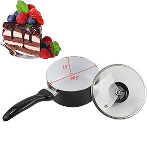 ZXMOTO Chocolate Tempering Machine 110V Electric Chocolate Fondue Melter Chocolate Melting Pot Adjustable Temperature Perfect for Halloween Parties-Double Boiler Pot