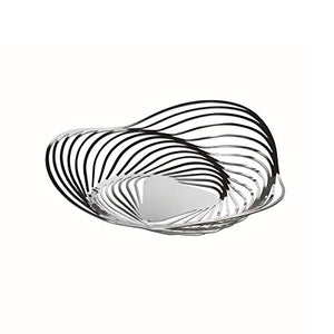 Alessi"Trinity" Centerpiece in 18/10 Stainless Steel Mirror Polished, Silver