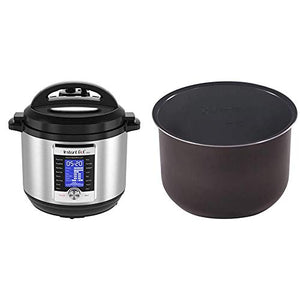 Instant Pot Ultra 10-in-1 Electric Pressure Cooker, 8 Quart, 16 One-Touch Programs & Ceramic Non Stick Interior Coated Inner Cooking Pot 8 Quart