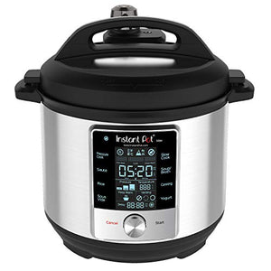 Instant Pot Max Pressure Cooker 9 in 1, Best for Canning with 15PSI and Sterilizer, 6 Qt & Silicone Starter Set