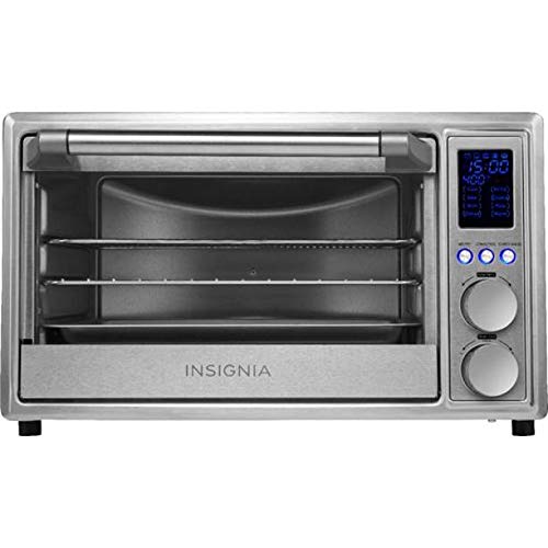 Insignia - 6-Slice Toaster Oven with Air Frying - Stainless