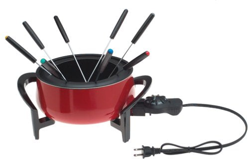 West Bend The Entertainer 3-Quart Electric Fondue Pot with 8 Forks (Discontinued by Manufacturer)