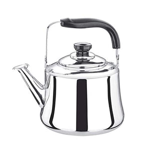 DOITOOL Tea Kettle Stovetop Tea Pot Stovetop 6 Quart Whistling Tea Kettle Stainless Steel Hot Water Teapot Heating Water Container with Handle for Home Gas Stovetop
