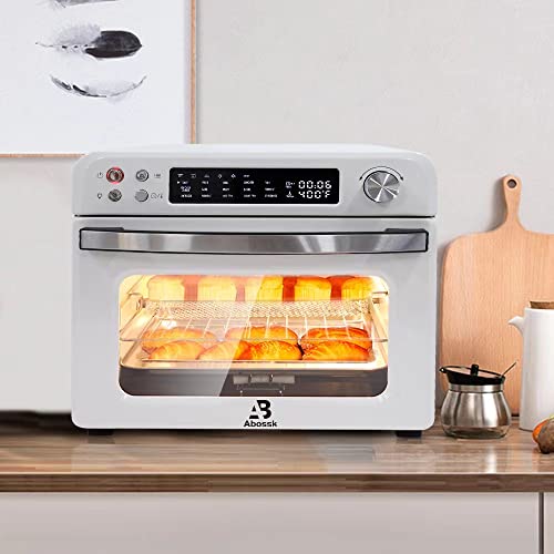  Air Fryer Toaster Oven Combo Countertop Convection Ovens -  24-in-1 Air fry, Bake, Broil, Toast, Roast, Dehydrate, Defrost and More  Functions, 15L/15.9QT Capacity, 10 Accessories, LCD Display, Stainless  Steel: Home 