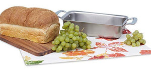 360 Stainless Steel Loaf Pan, Handcrafted in the USA, 5 Ply, Stainless Steel Bakeware (11"x6"x3")