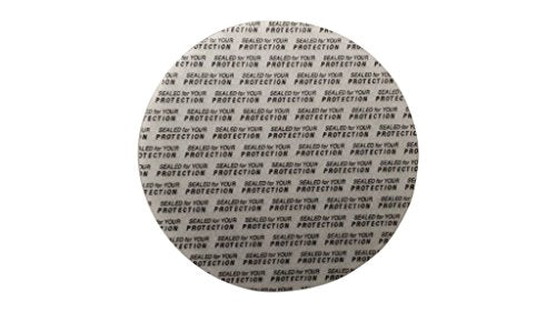 Rewarding Essentials 89 mm Pressure Sensitive PS Foam Cap Liners Tamper Seal Cap Liner Sealed for your Protection (1000)