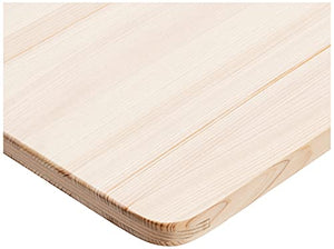 Shun Cutlery Medium Hinoki Cutting Board, 15.75" x 10.75" Medium Wood Cutting Board, Medium-Soft Wood Preserves Knife Edges, Authentic, Japanese Kitchen Cutting Board