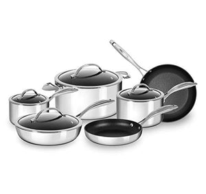 Scanpan Stainless Steel HaptIQ Aluminum 10-Piece Cookware Set - 6001100000