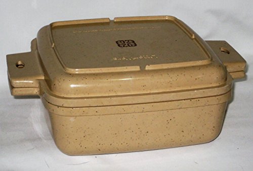 Vintage Littonware Microwave & Oven Ware Covered 7x7x3 Inch Casserole Baking Dish w/ Lid