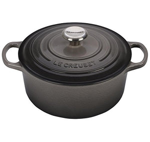 Le Creuset 20 Piece Kitchen Essentials Bundle with Cookbook - Oyster (Gray)