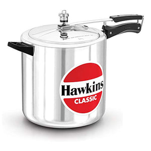 Hawkins Classic Aluminum Pressure Cooker, 12-Liter
