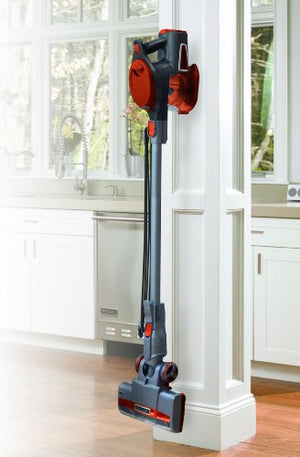 Shark Rocket Ultra-Light Corded Bagless Vacuum for Carpet and Hard Floor Cleaning with Swivel Steering (HV301), Gray/Orange