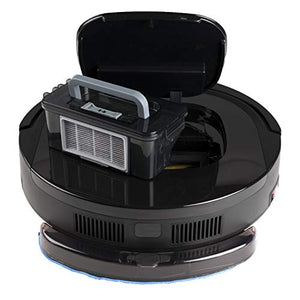Rollibot Genius BL800 - Robotic Vacuum Cleaner. Vacuums, Sweeps, and Wet Mops Hard Surfaces and Carpet.
