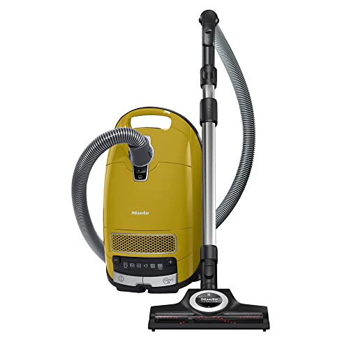 Miele 41GFE040USA Complete C3 Calima Canister Vacuum-Corded, Curry Yellow