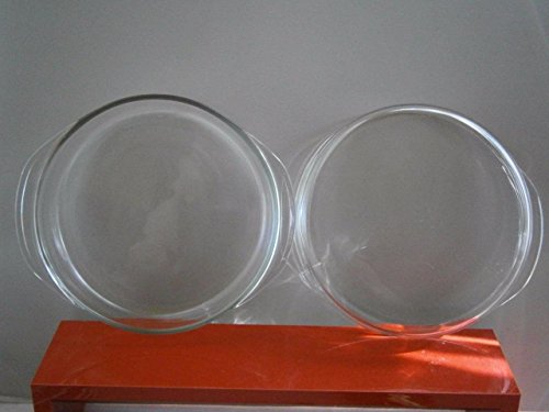 Pyrex Glass 9" Round Cake Pans #221 Lot of 2