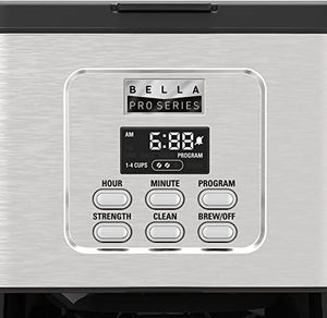 18 Cup Programmable Coffee Maker Stainless Steel
