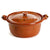 Ancient Cookware, Mexican Clay Lidded Cazuela Pot, Large, Terracotta, 4.5 Quarts