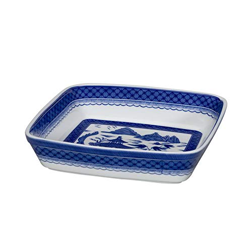 Mottahedeh Blue Canton Square Baking Dish