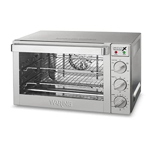 Waring Commercial WCO500X Half Size Pan Convection Oven, 120V, 5-15 Phase Plug
