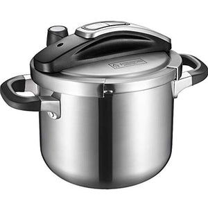 Pressure Cooker 304 Stainless Steel Household Gas Induction Cooker General Thickening Pressure Cooker (28X22X19CM)