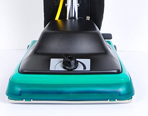 Bissell BigGreen Commercial BG101 ProShake Comfort Grip Handle Upright Vacuum with Magnet, 870W, 12" Vacuum Width
