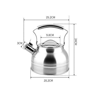 Tea Kettle for Stovetop Whistling Tea Pot, Stainless Steel Tea Kettles Tea Pots for Stove Top, 2.2-Liter Capacity