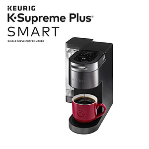 Keurig K-Supreme Plus SMART Single Serve Coffee Maker with Keurig Milk Frother for Hot and Cold Milk Foam