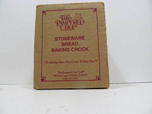 The Pampered Chef Stoneware Bread Baking Crock