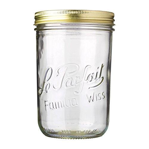 LE PARFAIT Canning French Glass Mason Jar, 1 EA