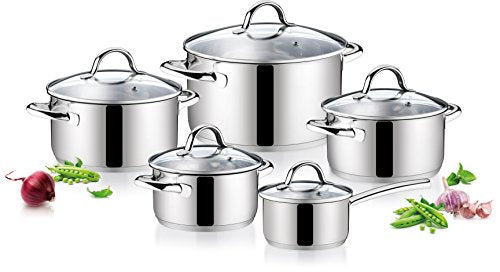 Tescoma "Ambition Cookware Set, Assorted, 10-Piece