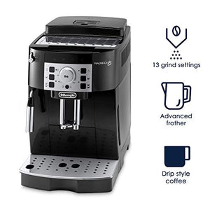 Delonghi ECAM22110B Super Automatic Espresso, Latte and Cappuccino Machine, Black