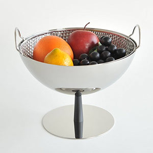 Alessi Fruit Bowl/Colander, Black Foot