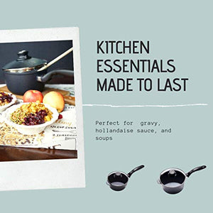 Swiss Diamond HD Nonstick 10 Piece Set: Gourmet Kitchen Kit
