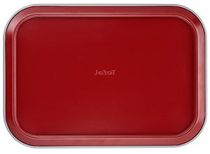 Tefal J 1640514 Delibake Hinged Oven Dish 36 x 24 cm Carbon Steel Red