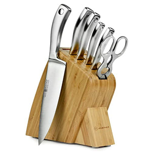 Wusthof Culinar 7-piece Slim Knife Block Set