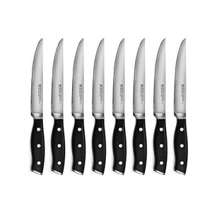 Henckels Forged Accent 20 Piece Self Sharpening Knife Block Set with Black Handles