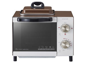 KOIZUMI Toaster oven With fried eggs function KOS-0703 (Brown)