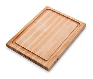John Boos CB1054-1M2015150 Cutting Board, 20 Inches x 15 Inches x 1.5 Inches, Maple with Juice Groove