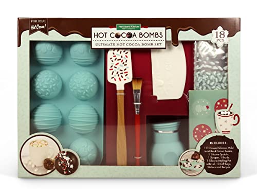 Handstand Kitchen 18-Piece Ultimate Hot Cocoa Bomb Making Set