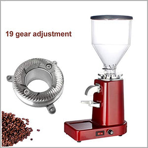 Huanyu Electric Coffee Grinder 1000G Commercial&Home Grinding Machine for Beans Nuts Spice Burr Grinder 200W Professional Miller 19 Fine - Coarse Grind Size Settings Stainless Steel Cutter Pulverizer