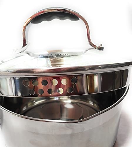 David Burke Gourmet Pro Stature EZ Strain Cookware (3