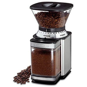 Cuisinart DBM-8 Supreme Grind Automatic Burr Mill, Stainless Steel & DCC-3200P1 Perfectemp Coffee Maker, 14 Cup Progammable with Glass Carafe, Stainless Steel