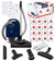 Miele Electro+ Canister Vacuum Marine Blue + Miele Performance Pack (2 Items)