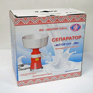 Milk model 100-18 Cream electric centrifugal Milk Separator Metal 100L/h 220V