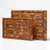 Ziruma Set of 2 End Grain Teak Cutting Boards (Large: 20x15x2 in + Medium: 17x11x1.5 in) Coated with a Mix of Beeswax, Linseed and Lemon Oil + Wood Moisturizer Included.