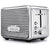 BELLA (14387) Linea Collection 2-Slice Toaster with Extra Wide Slot & Custom Settings, Polished Stainless Steel