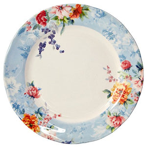 Tudor 30-Piece Premium Quality Porcelain Dinnerware Set, Service for 6 - CRIMSON, See 10 Designs Inside!