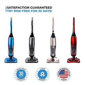 Quantum X Upright Water Filter Vacuum — The Best Bagless Household Vac Cleaner with Water & MicroSilver Filtration to Clean Wet & Dry Messes - Pet, Dog Hair & Toddler Spills on Carpet & Hardwood Floor